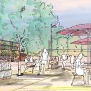 Rendering of Downtown Heath