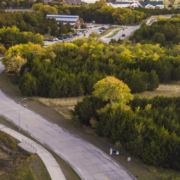 Aerial image of The Reserve in Heath, TX.