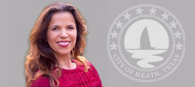 Headshot of Council member Michelle Thurgood wearing a red shirt.