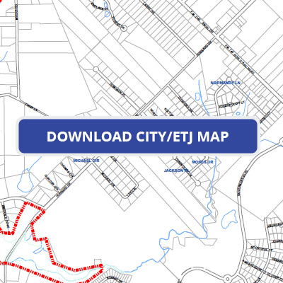 Click on this image to download the City Limits, ETJ map.